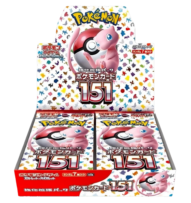 Pokemon TCG - Scarlet & Violet - 151 (SV2a) - Booster Box (Japaniksi)