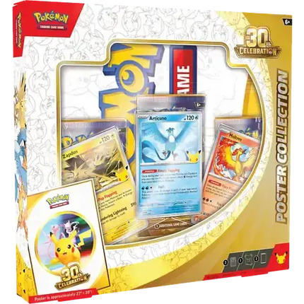Pokemon TCG - 30th Celebration - Poster Collection (Englanniksi)