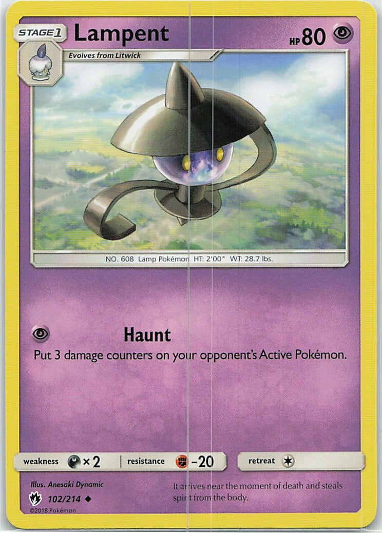 Lampent (Lost Thunder) 102/214 [Near Mint]