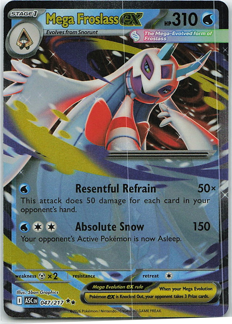Mega Froslass ex (Ascended Heroes) 47/217 [Near Mint]