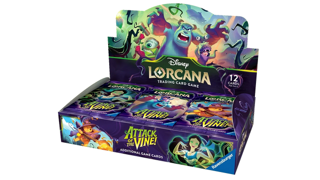 Disney Lorcana - Attack of the Vine! (Set 13) - Booster Box (Englanniksi)
