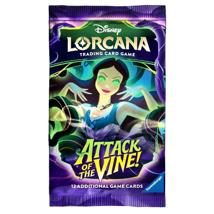 Disney Lorcana - Attack of the Vine! (Set 13) - Booster Pack (Englanniksi)