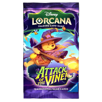 Disney Lorcana - Attack of the Vine! (Set 13) - Booster Pack (Englanniksi)