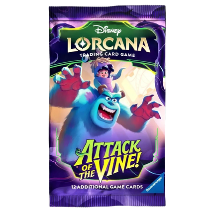 Disney Lorcana - Attack of the Vine! (Set 13) - Booster Pack (Englanniksi)