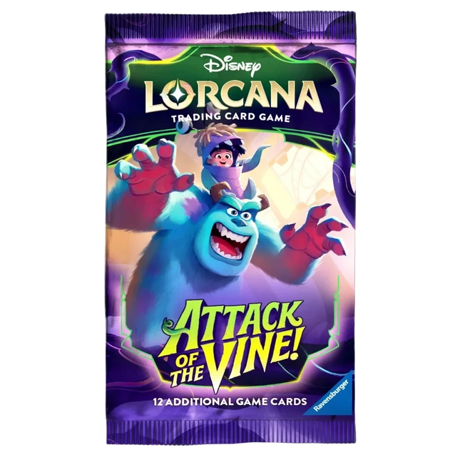 Disney Lorcana - Attack of the Vine! (Set 13) - Booster Pack (Englanniksi)