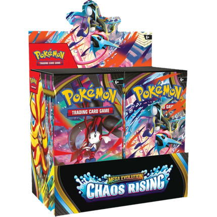 Pokemon TCG - Mega Evolution - Chaos Rising (ME4) - Booster Box (Englanniksi)