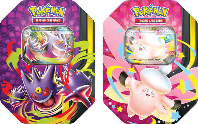 Pokemon TCG - Mega Moonlit Tin (Englanniksi)