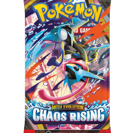 Pokemon TCG - Mega Evolution - Chaos Rising (ME4) - Booster Pack (Englanniksi)