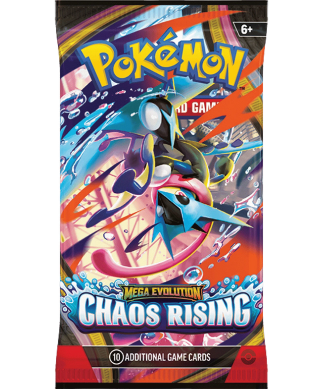 Pokemon TCG - Mega Evolution - Chaos Rising (ME4) - Booster Pack (Englanniksi)