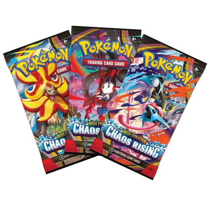 Pokemon TCG - Mega Evolution - Chaos Rising (ME4) - Booster Pack (Englanniksi)