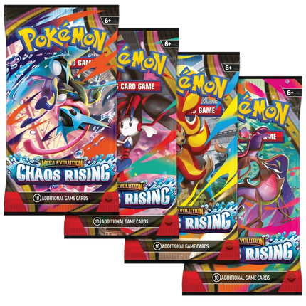 Pokemon TCG - Mega Evolution - Chaos Rising (ME4) - Booster Pack (Englanniksi)