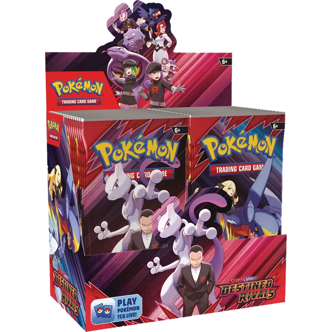 Pokemon TCG - Scarlet & Violet - Destined Rivals (SV10) - Booster Box (Englanniksi)