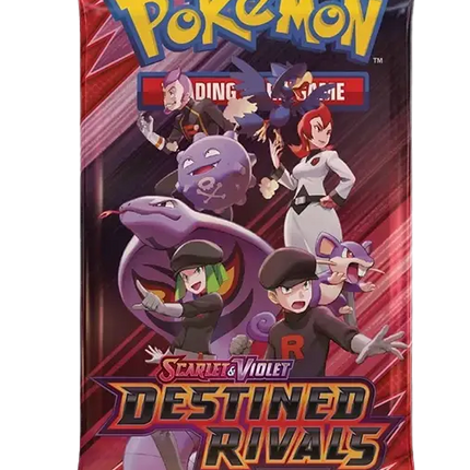 Pokemon TCG - Scarlet & Violet - Destined Rivals (SV10) - Booster Pack (Englanniksi)