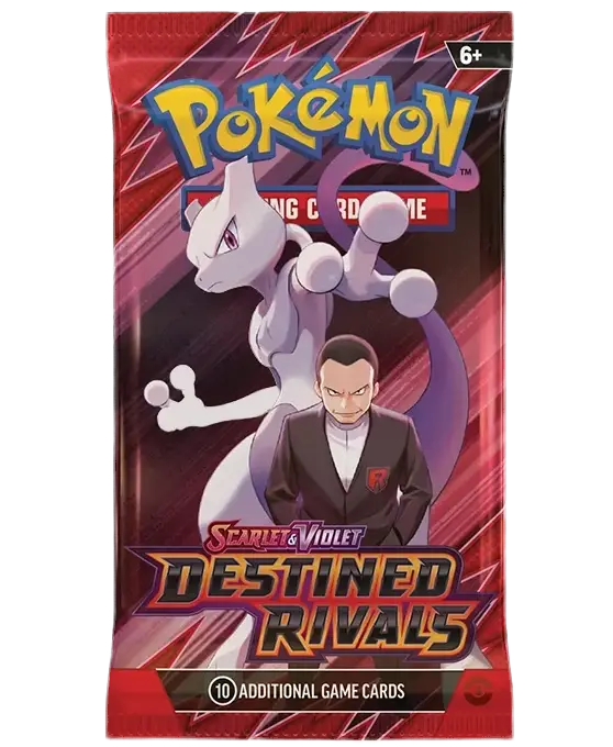 Pokemon TCG - Scarlet & Violet - Destined Rivals (SV10) - Booster Pack (Englanniksi)