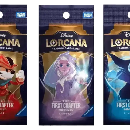 Disney Lorcana - The First Chapter (Set 1) - Booster Box (Japaniksi)