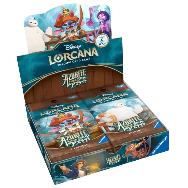 Disney Lorcana - Azurite Sea (Set 6) - Booster Box (Japaniksi)