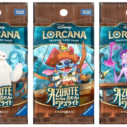 Disney Lorcana - Azurite Sea (Set 6) - Booster Box (Japaniksi)