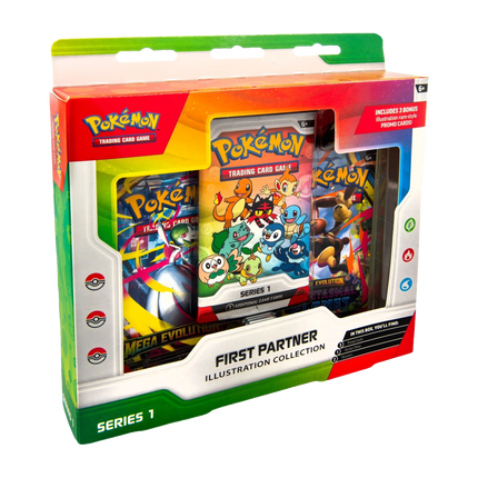 Pokemon TCG - First Partner Illustration Collection - Series 1 (Englanniksi)