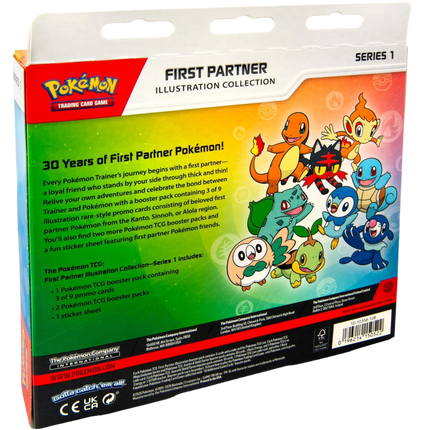 Pokemon TCG - First Partner Illustration Collection - Series 1 (Englanniksi)