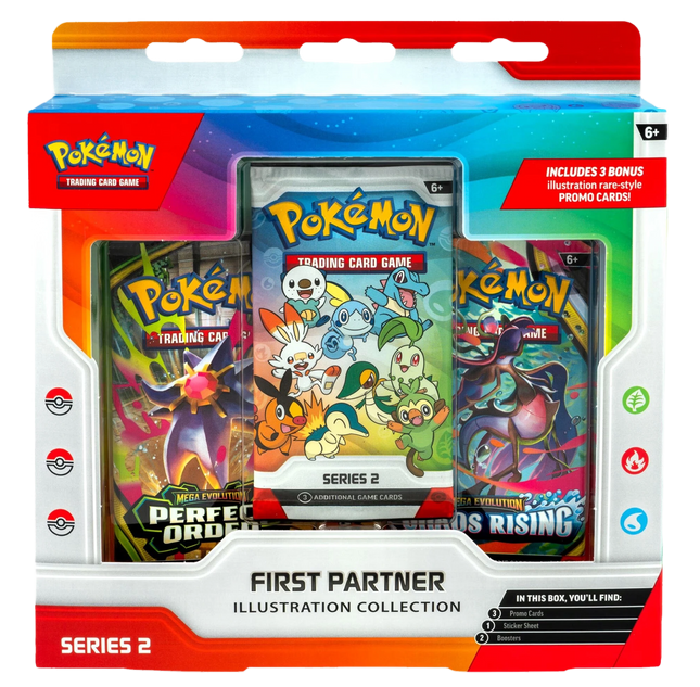 Pokemon TCG - First Partner Illustration Collection - Series 2 (Englanniksi)