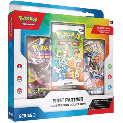 Pokemon TCG - First Partner Illustration Collection - Series 3 (Englanniksi)