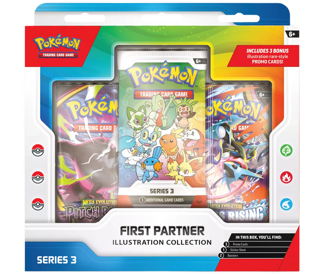 Pokemon TCG - First Partner Illustration Collection - Series 3 (Englanniksi)