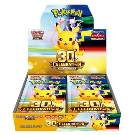 Pokemon TCG - Mega Evolution - 30th CELEBRATION (M6a) - Booster Box (Japaniksi) [Ennakkotilaus]