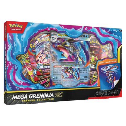Pokemon TCG - Mega Greninja ex Premium Collection (Englanniksi)