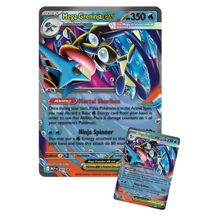 Pokemon TCG - Mega Greninja ex Premium Collection (Englanniksi)