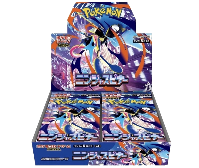 Pokemon TCG - Mega Evolution - Ninja Spinner (M4) - Booster Box (Japaniksi)
