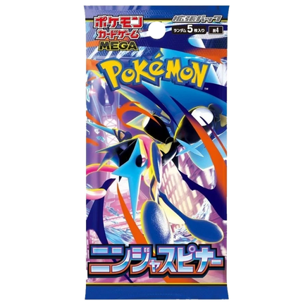 Pokemon TCG - Mega Evolution - Ninja Spinner (M4) - Booster Pack (Japaniksi)