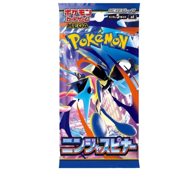 Pokemon TCG - Mega Evolution - Ninja Spinner (M4) - Booster Pack (Japaniksi)