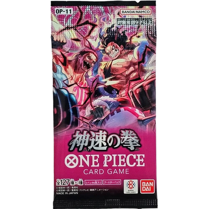 One Piece Card Game - A Fist of Divine Speed (OP-11) - Booster Box (Japaniksi)