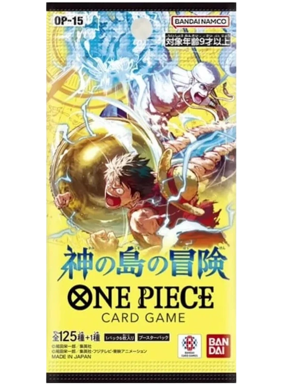 One Piece Card Game - Adventure on the Island of the Gods (OP-15) - Booster Pack (Japaniksi)