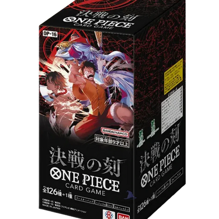 One Piece Card Game - The Moment of Decisive Battle (OP-16) - Booster Box (Japaniksi)
