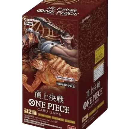 One Piece Card Game - Paramount War (OP-02) - Booster Box (Japaniksi)