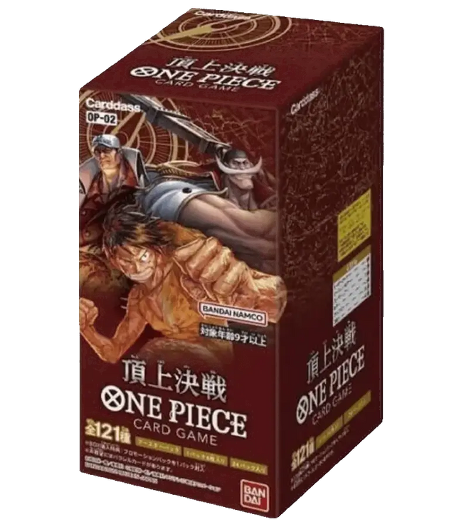 One Piece Card Game - Paramount War (OP-02) - Booster Box (Japaniksi)