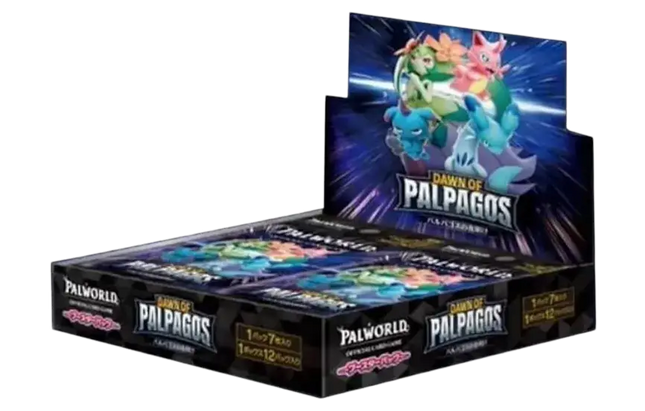 Palworld OCG - Dawn of Palpagos (BP01) - First Edition Booster Box (Japaniksi)