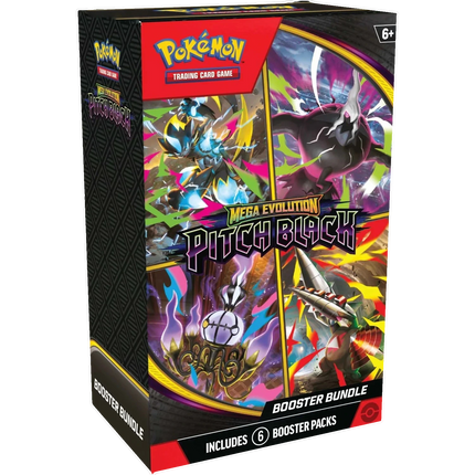 Pokemon TCG - Mega Evolution - Pitch Black (ME5) - Booster Bundle (Englanniksi)