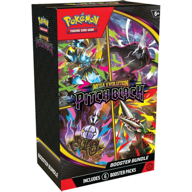 Pokemon TCG - Mega Evolution - Pitch Black (ME5) - Booster Bundle (Englanniksi)