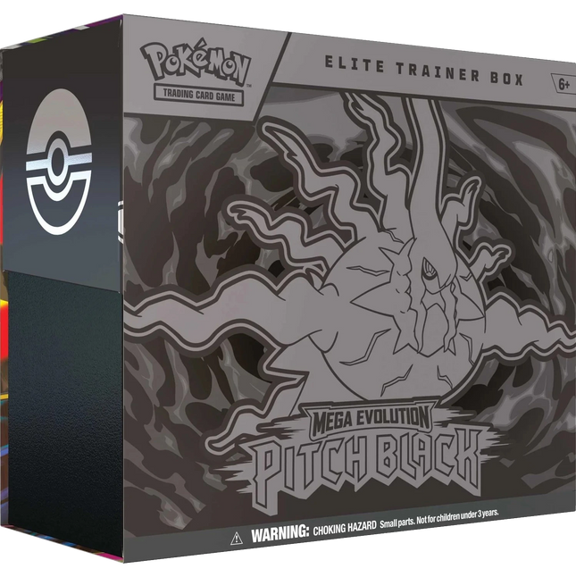 Pokemon TCG - Mega Evolution - Pitch Black (ME5) - Elite Trainer Box (Englanniksi)