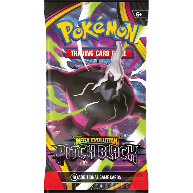 Pokemon TCG - Mega Evolution - Pitch Black (ME5) - Booster Pack (Englanniksi)