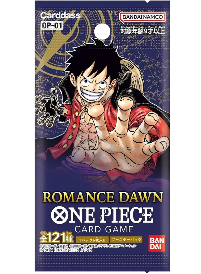 One Piece Card Game - Romance Dawn (OP-01) - Booster Pack (Japaniksi)