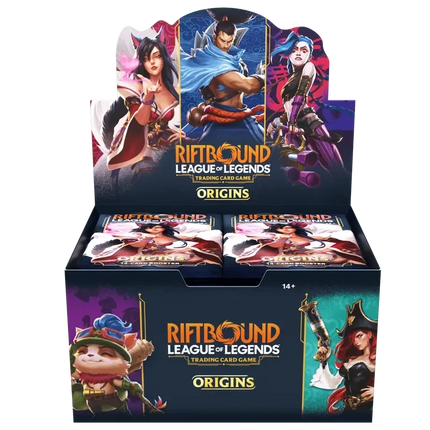 Riftbound: League of Legends TCG - Origins (OGN) - Booster Box (Englanniksi)
