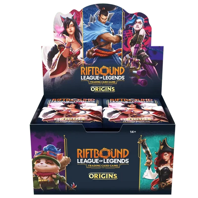 Riftbound: League of Legends TCG - Origins (OGN) - Booster Box (Englanniksi)