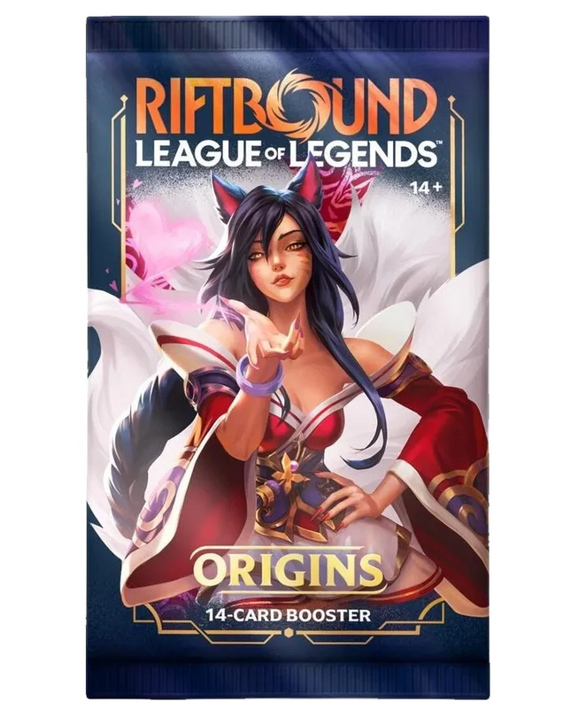 Riftbound: League of Legends TCG - Origins (OGN) - Booster Pack (Englanniksi)