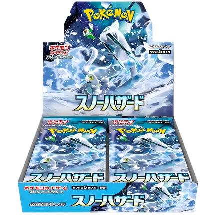 Pokemon TCG - Scarlet & Violet - Snow Hazard (SV2P) - Booster Box (Japaniksi)