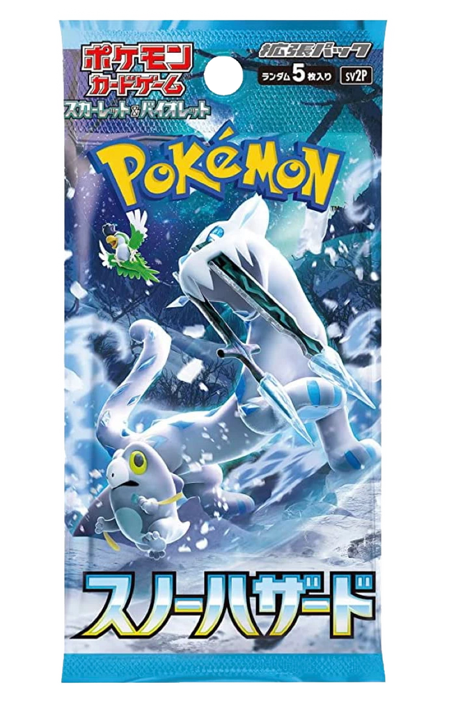 Pokemon TCG - Scarlet & Violet - Snow Hazard (SV2P) - Booster Pack (Japaniksi)