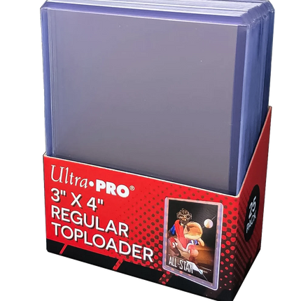 Ultra PRO - Regular Toploaders 3" x 4" (25 kpl)