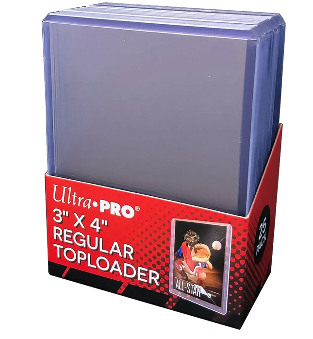 Ultra PRO - Regular Toploaders 3" x 4" (25 kpl)